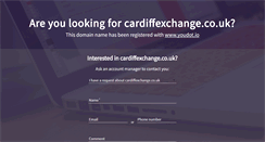 Desktop Screenshot of cardiffexchange.co.uk